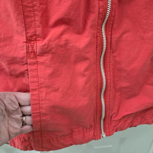 Columbia Full Zip Sleeveless Jacket‎ Vest Womens Small Red Pockets High Neck - Picture 6 of 12